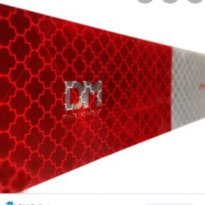 Faixa Lateral Refletiva 5cm x 30cm marca DM