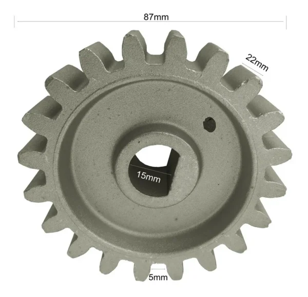 REP.ENGRENAGEM CREMALHEIRA GATTER 20 DENTE ALUMINIO